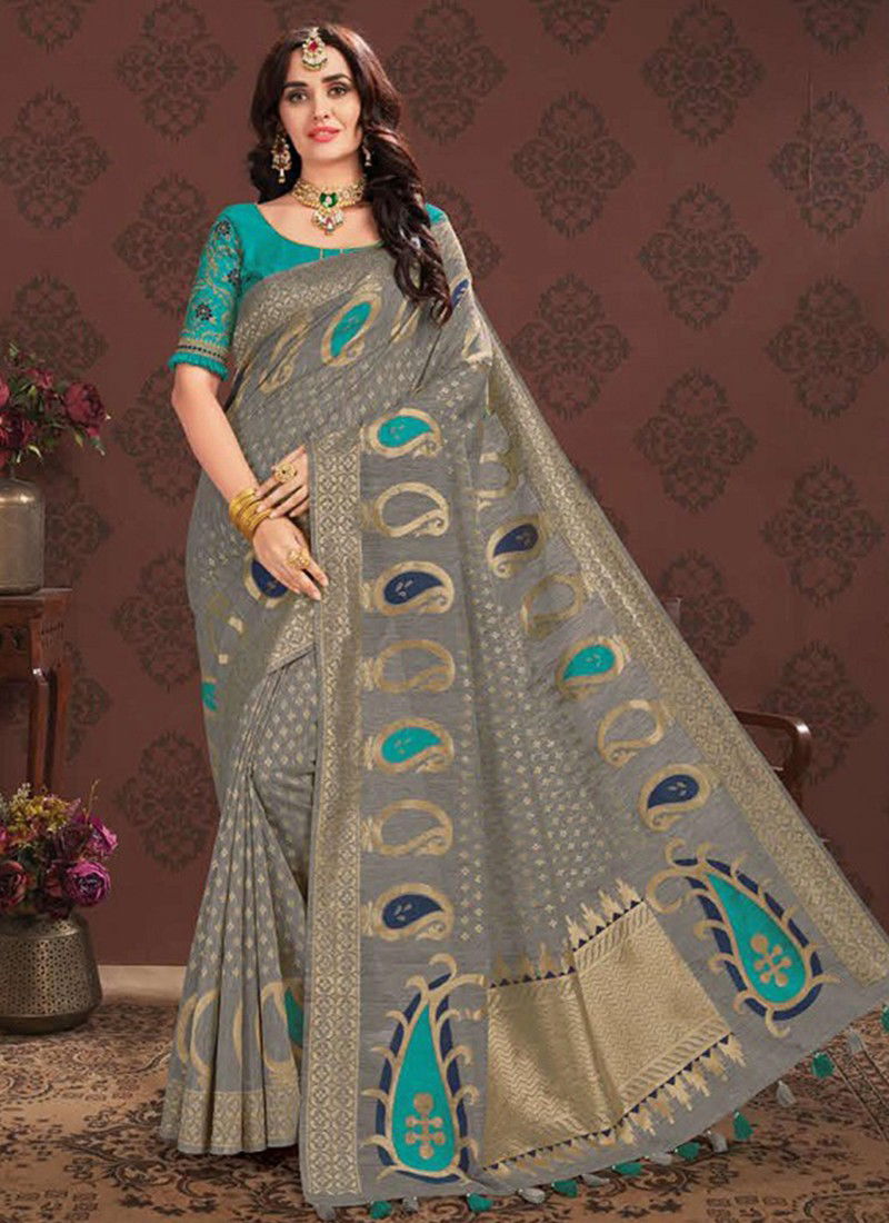 JOH RIVAAJ JIGAR VOL 47 Fancy Designer Festive Wear Silk Rich pallu Saree Collection